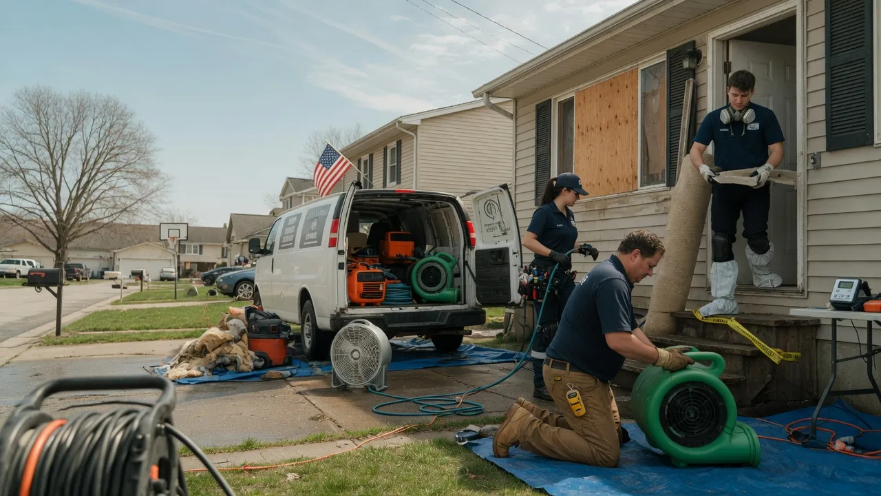 Water Damage Restoration in Allen, SD near me